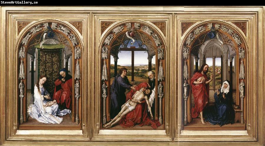 Rogier van der Weyden Miraflores Altarpiece